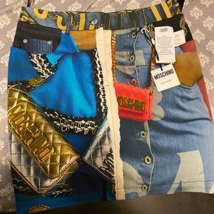 100% Authentic Moschino knee high skirt